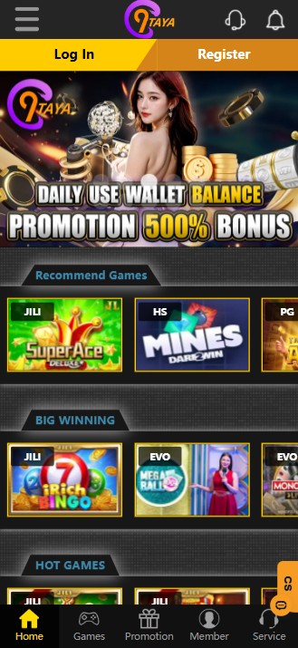 W7 app interface displaying crash games like Aviator, Cash Rocket, and popular slot games such as Super Ace and Boxing King.